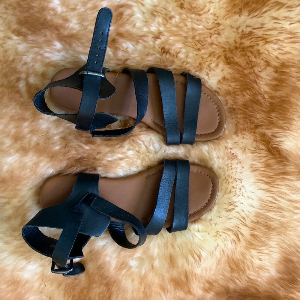 Black Strapy Sandal
